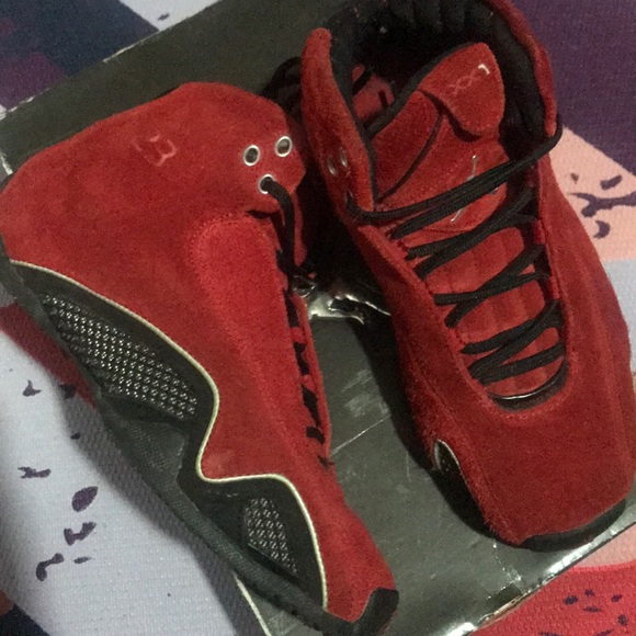red suede 21s